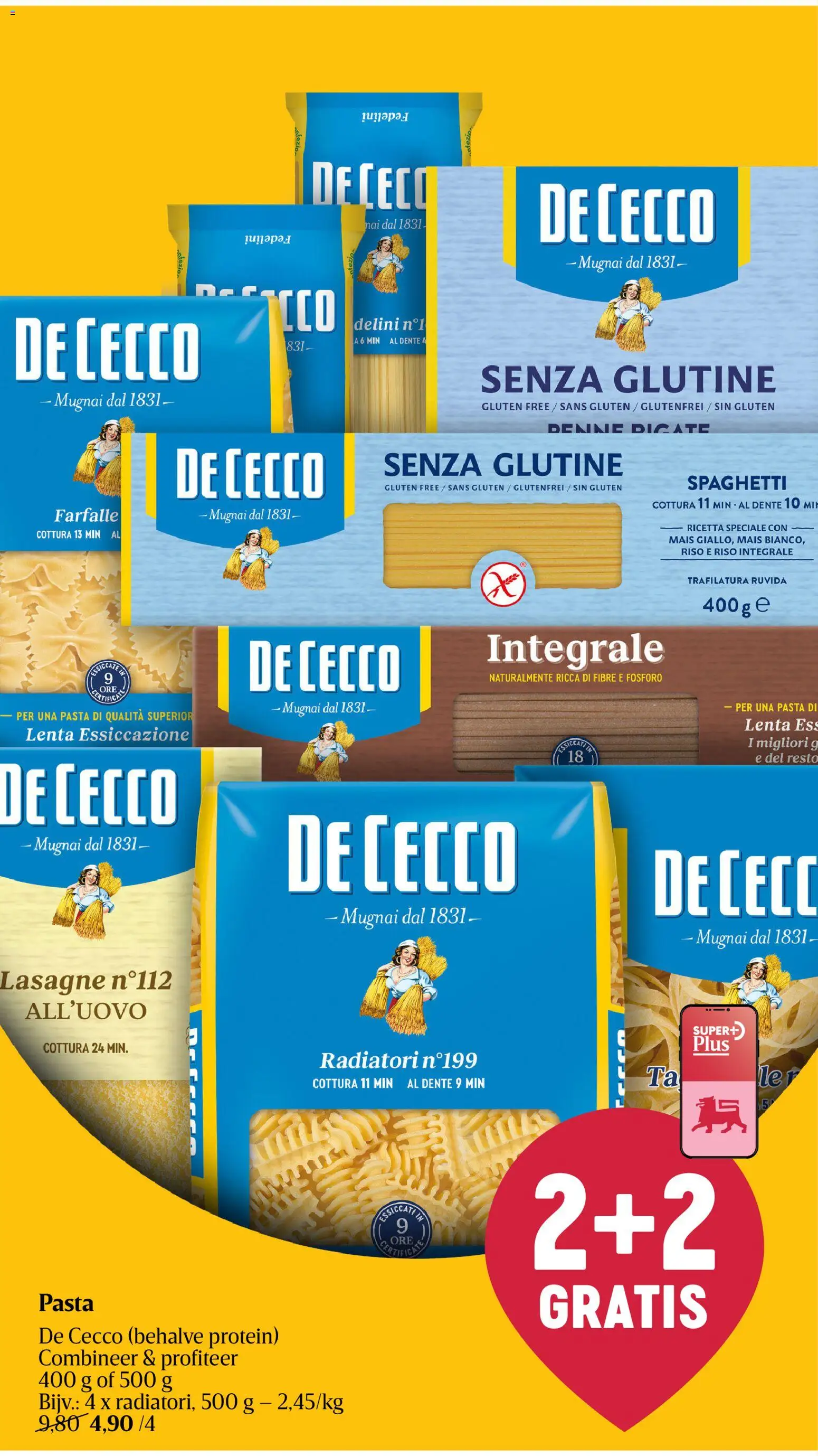 {H1} | Pagina: 4 | Producten: Lasagne, Pasta, Maïs