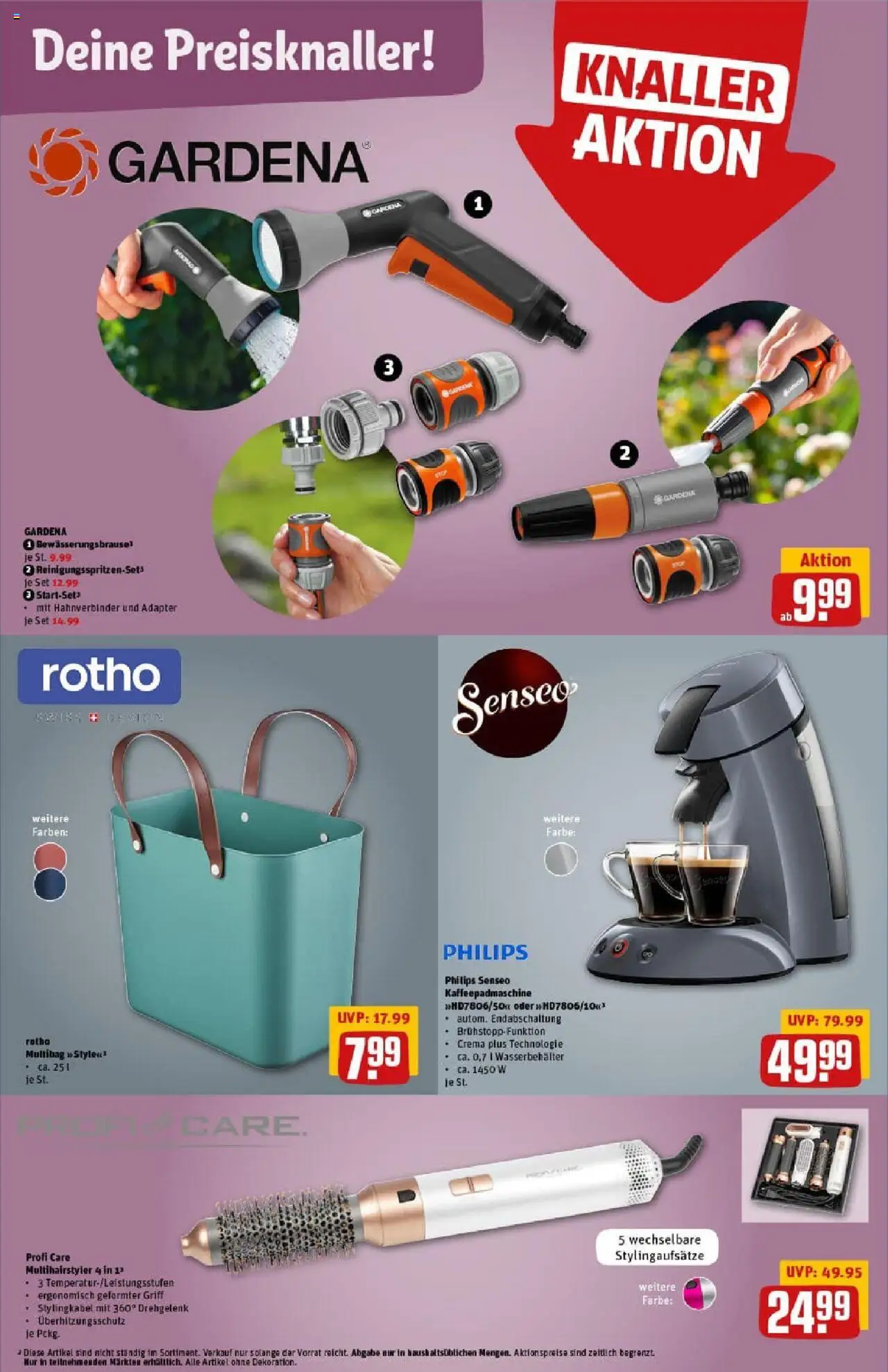 Rewe prospekt Butzbach	 - gültig ab dem 29.06.2025 | Seite: 34 | Produkte: Adapter, Philips, Senseo