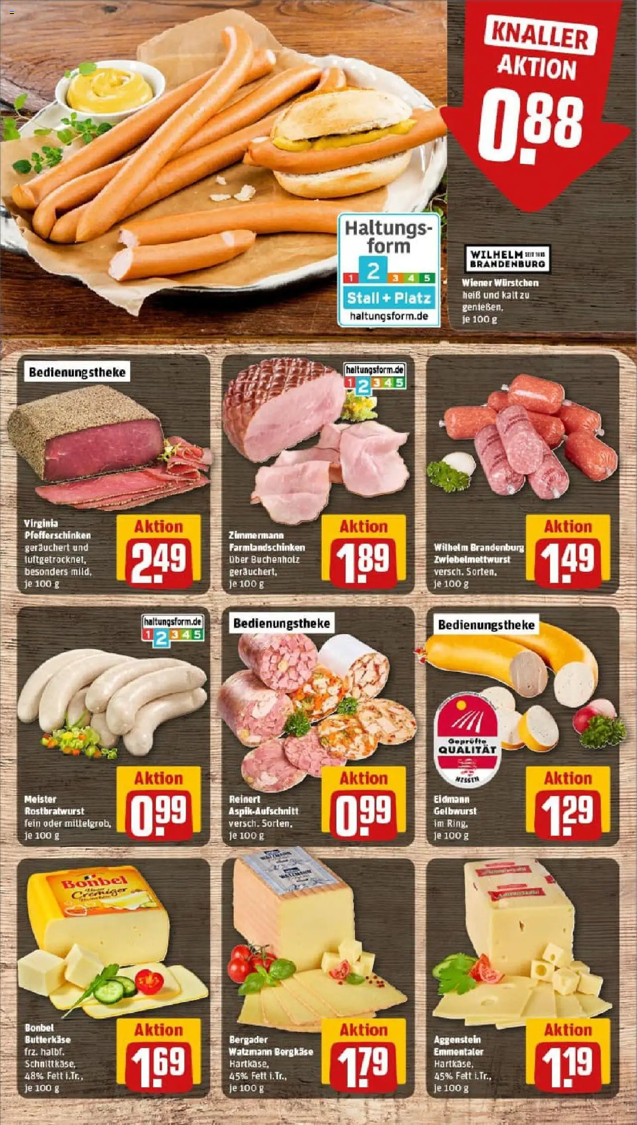 Rewe prospekt Hilders	 - gültig ab dem 17.08.2025 | Seite: 9 | Produkte: Wiener wurstchen
