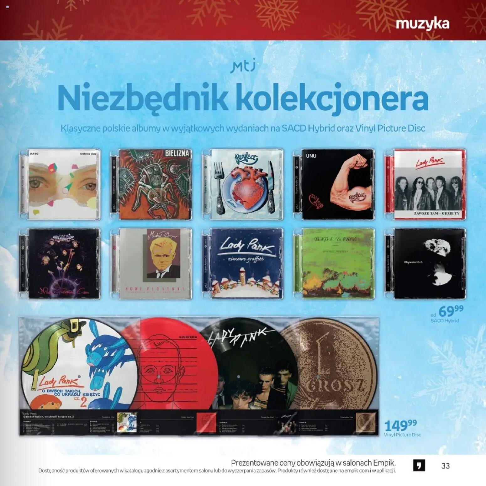 Empik promocje - Xmas Muzyka od 26.11.2025 | Strona: 33 | Produkty: Bielizna, Siekiera