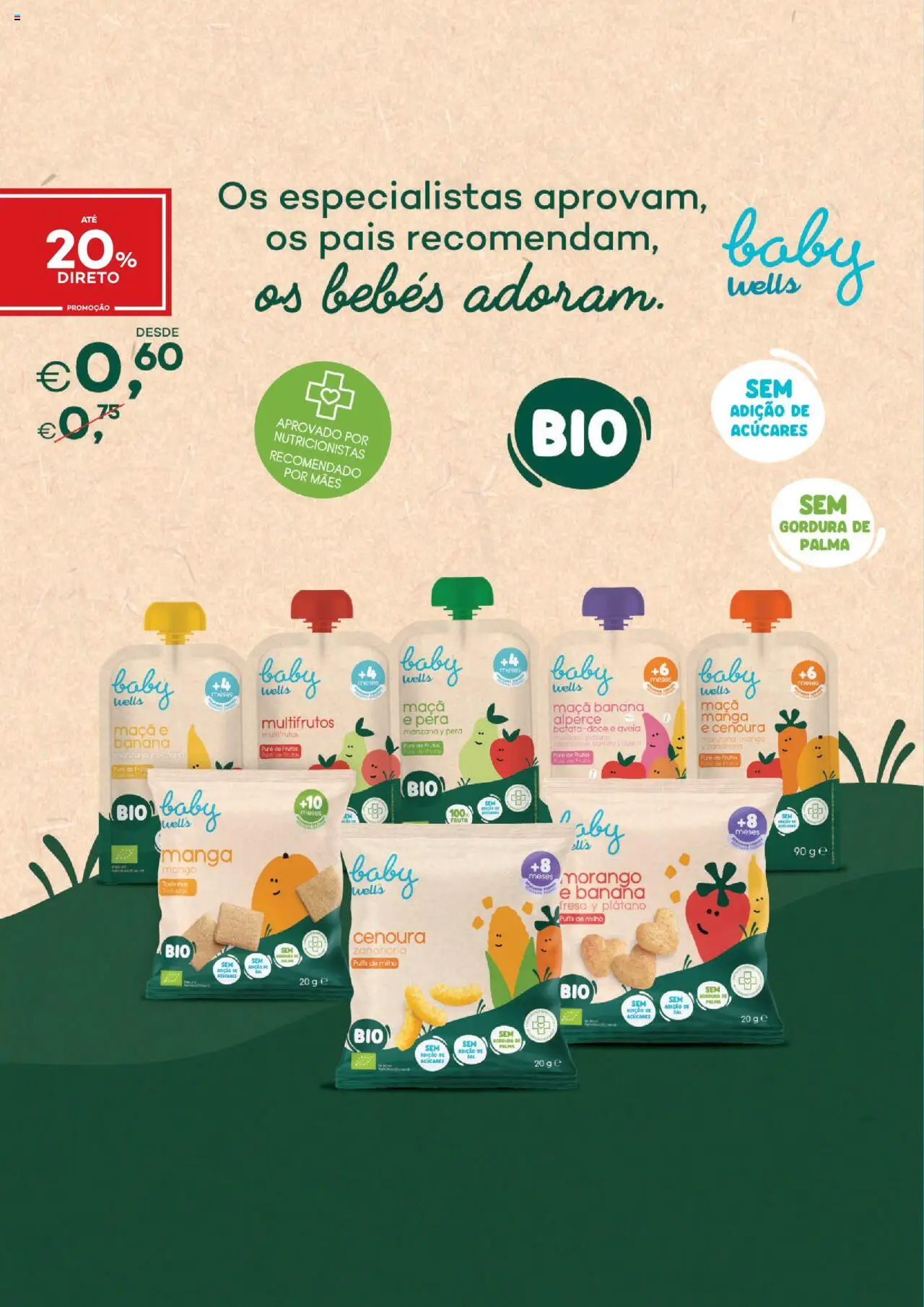 Well’s folheto │ válido de 19.08.2025 | Página: 32 | Produtos: Aveia, Banana, Maça, Milho
