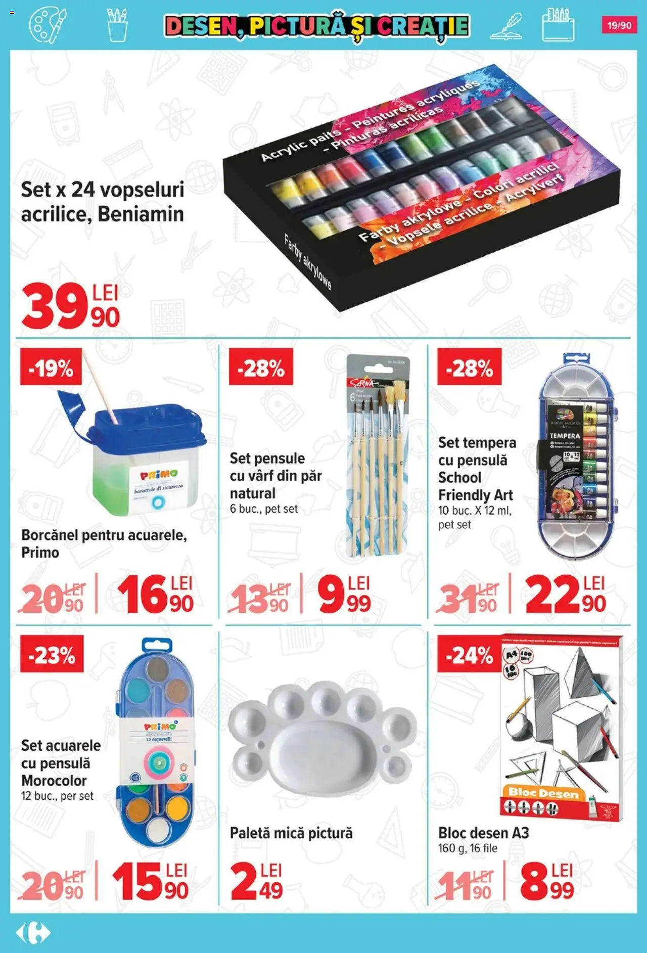 Carrefour catalog - Începe școala – valabil de la 13.08.2025 | Pagină: 20