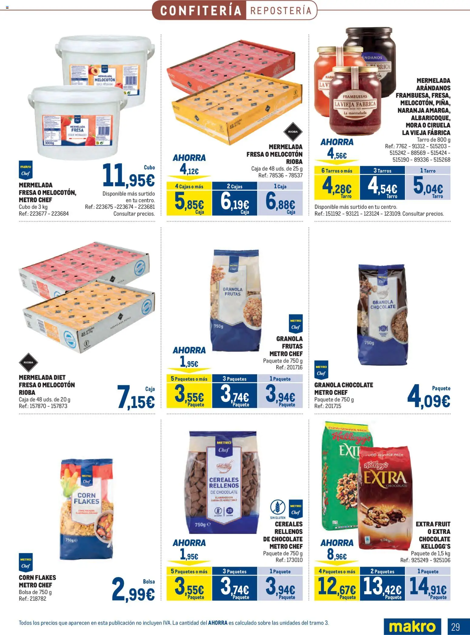 Makro - Especial Despensa Levante │ válido desde el 02.02.2026 | Página: 29 | Productos: Chocolate, Arroz, Cereales, Caja