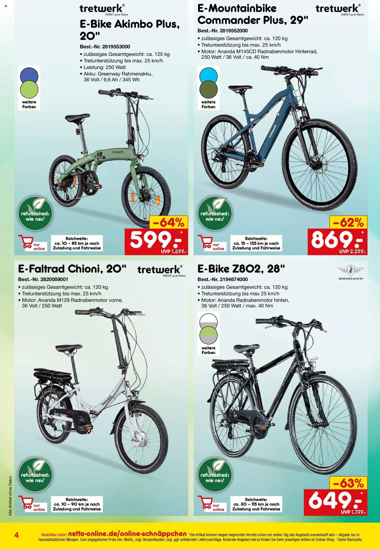 Netto Marken-Discount Online-Sonderangebote Sale – gültig ab 25.09.2025 | Seite: 4