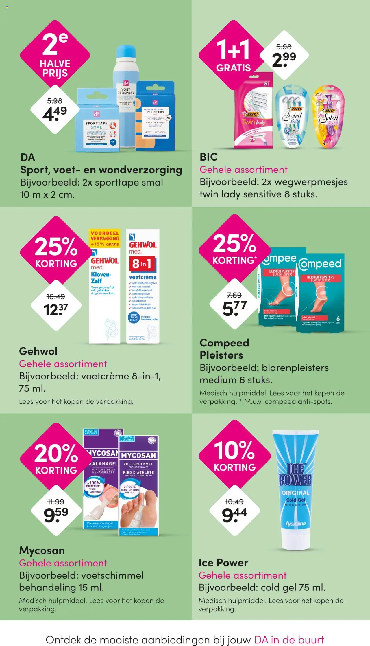  | Pagina: 28 | Producten: Verlichting, Gel, Zalf