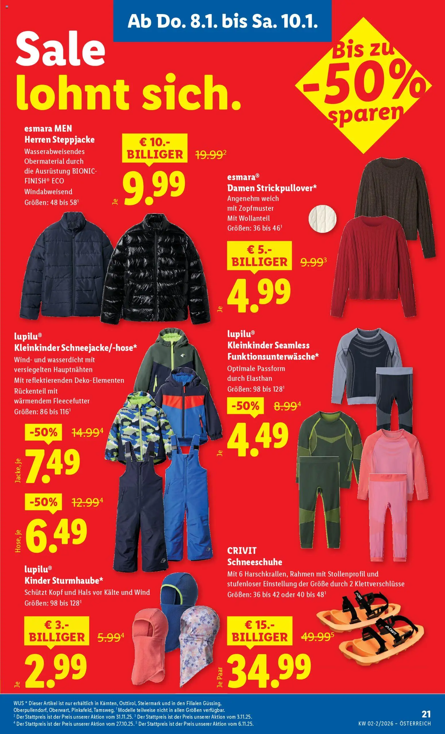 Lidl Flugblatt - Oberpullendorf, Güssing, Oberwart gültig ab 08.01.2026 | Seite: 23