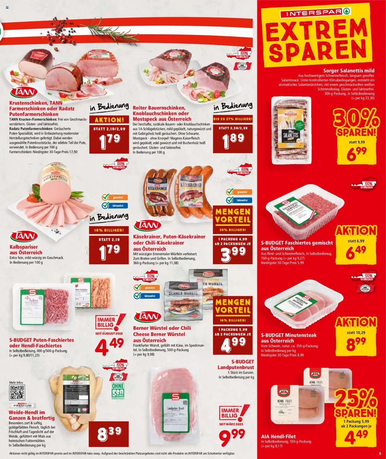 Interspar Flugblatt - Steiermark gültig ab 09.10.2025 | Seite: 9 | Produkte: Chili