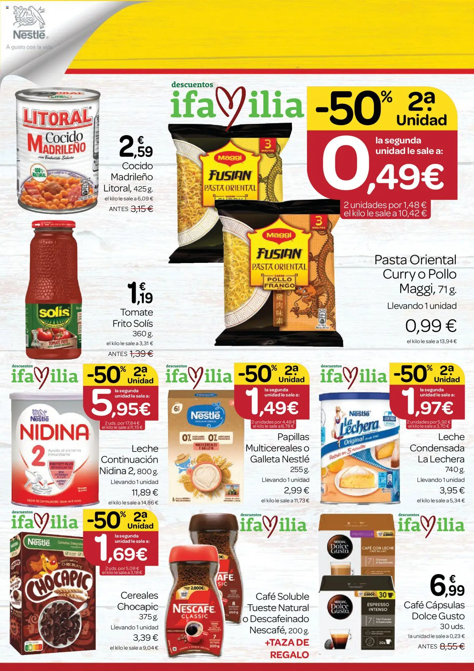 Supermercados El Jamón folleto │ válido desde el 26.03.2026 | Página: 11 | Productos: Leche, Chocolate, Cereales, Pasta