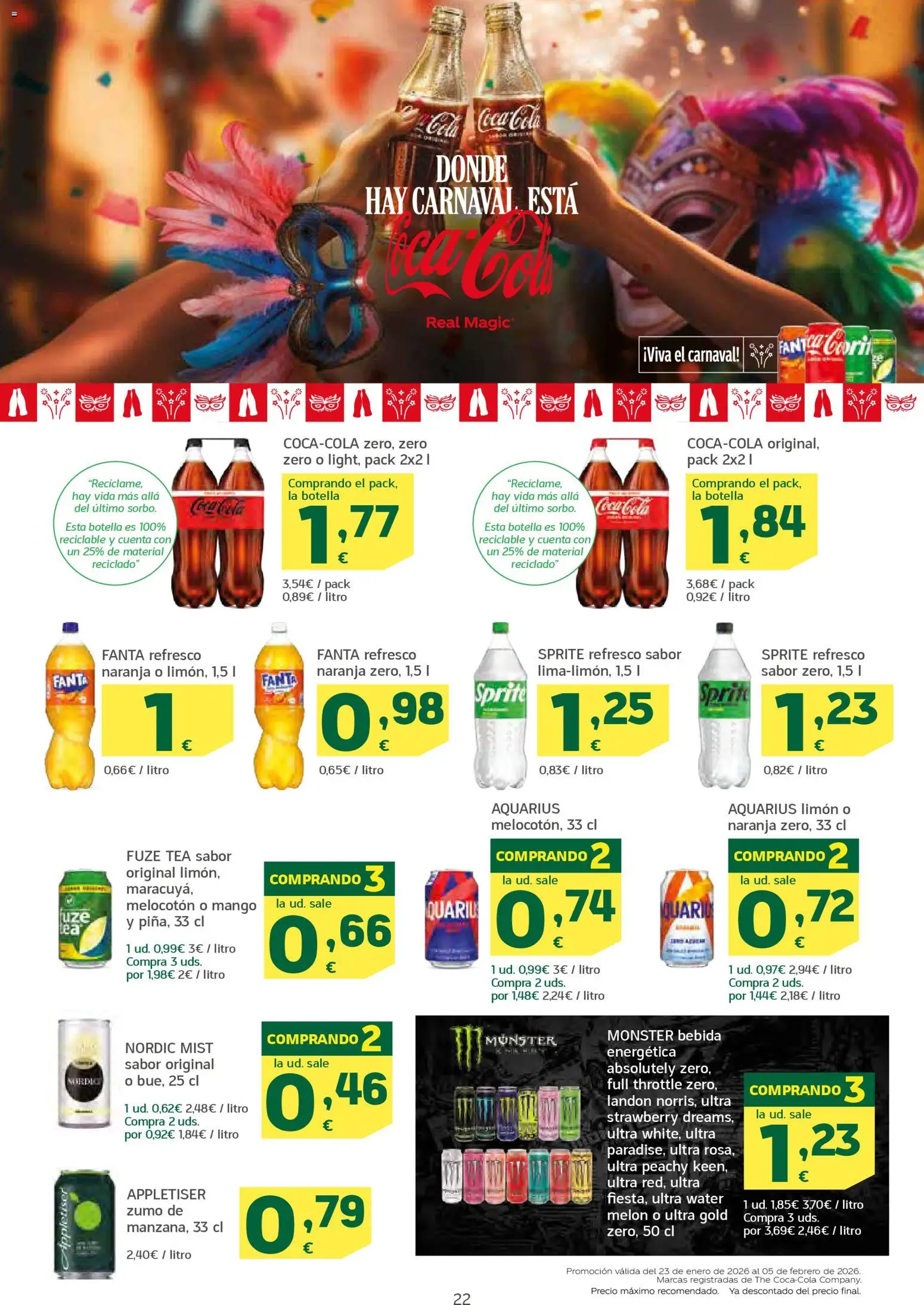 HiperDino folleto │ válido desde el 23.01.2026 | Página: 22 | Productos: Φορτιστής, Ροζ πιπέρι, Πρίζες, Ρούτερ