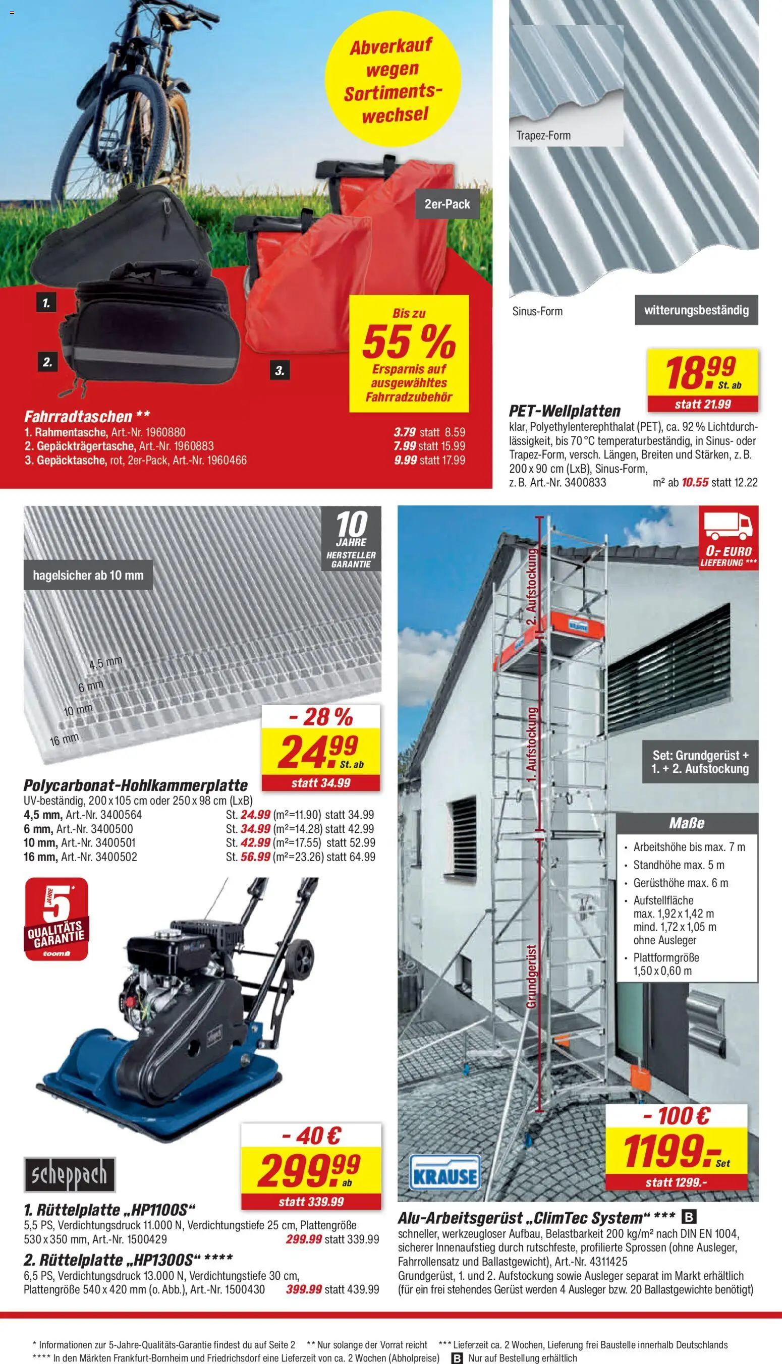 Toom Baumarkt Prospekt 	 – gültig ab 04.04.2026 | Seite: 16
