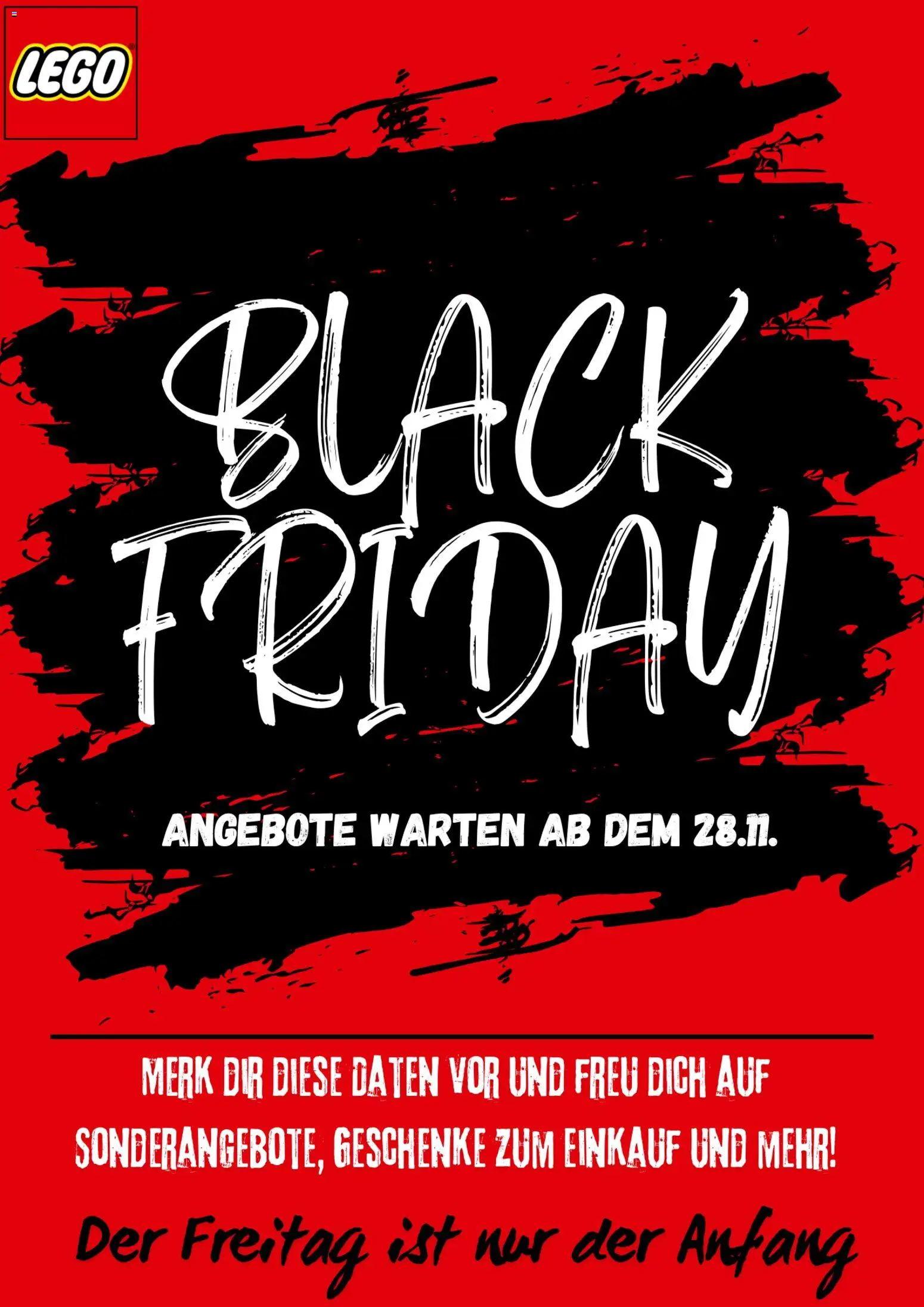 Lego - Black Friday Ankündigung gültig ab 14.11.2025 | Seite: 1
