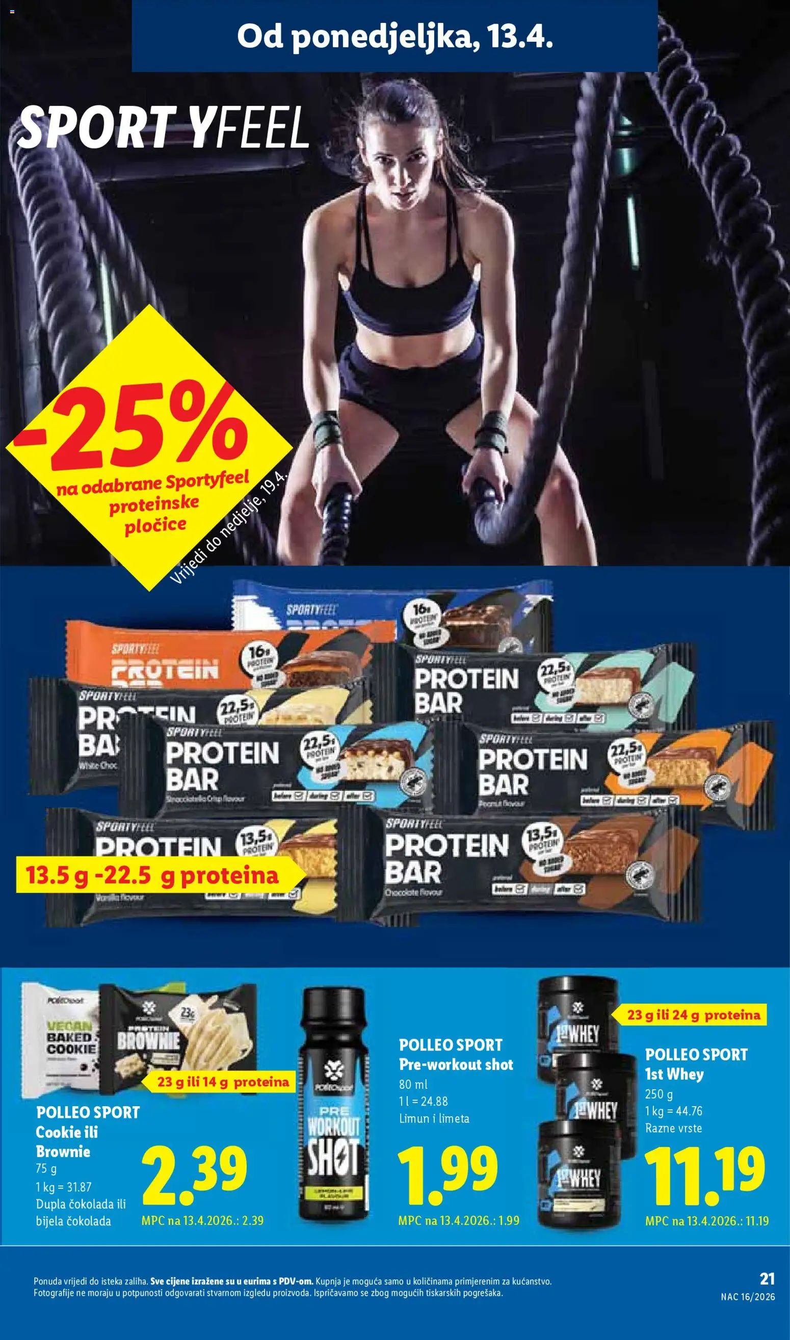 Lidl katalog | vrijedi od 13.04.2026 | Stranica: 21 | Proizvodi: Čokolada, Pločice, Limun, Limeta