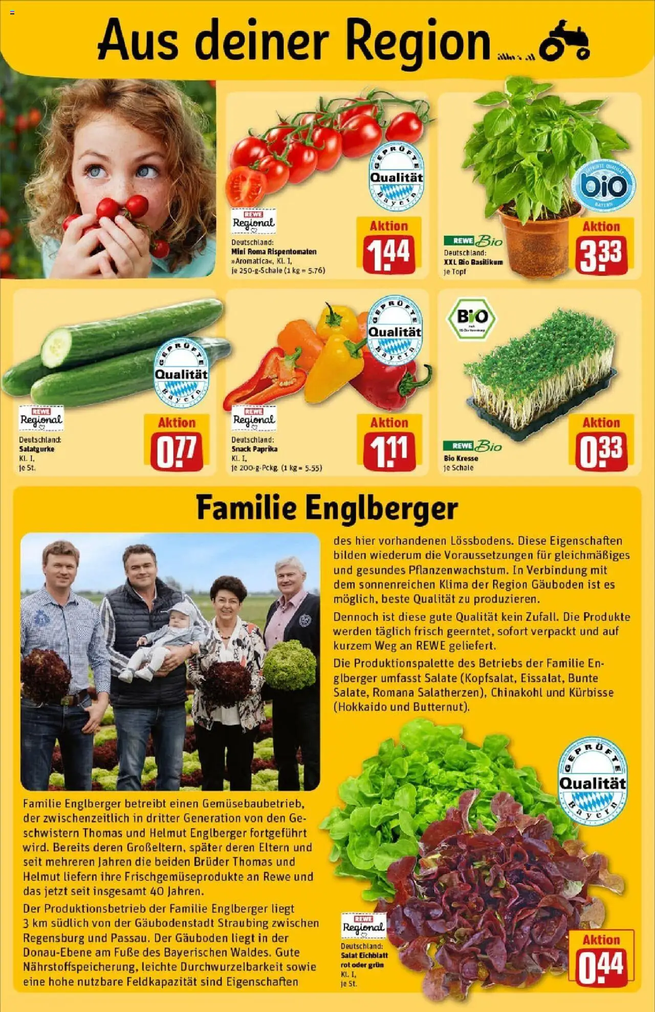 Rewe prospekt Dachau	 - gültig ab dem 29.06.2025 | Seite: 32 | Produkte: Paprika, Chinakohl, Salat