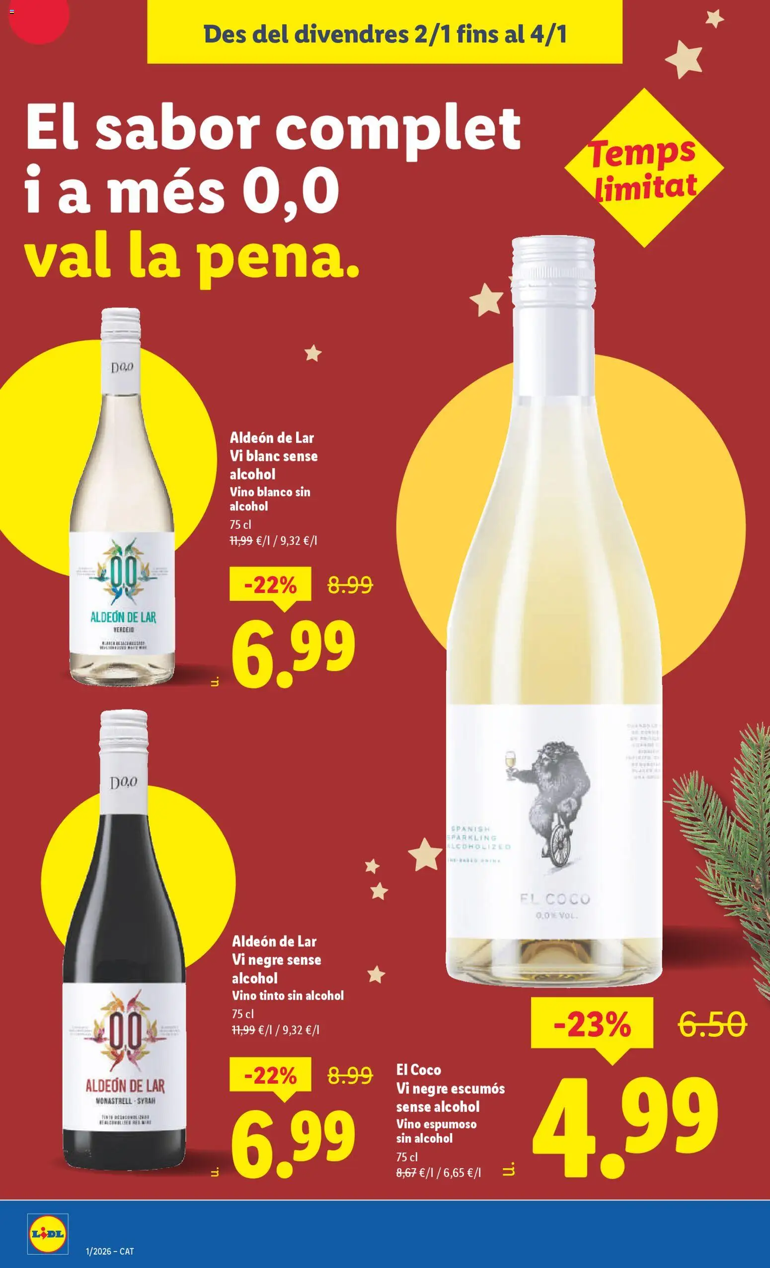 Lidl folleto │ válido desde el 29.12.2025 | Página: 30 | Productos: Vino, Τυρόπιτα