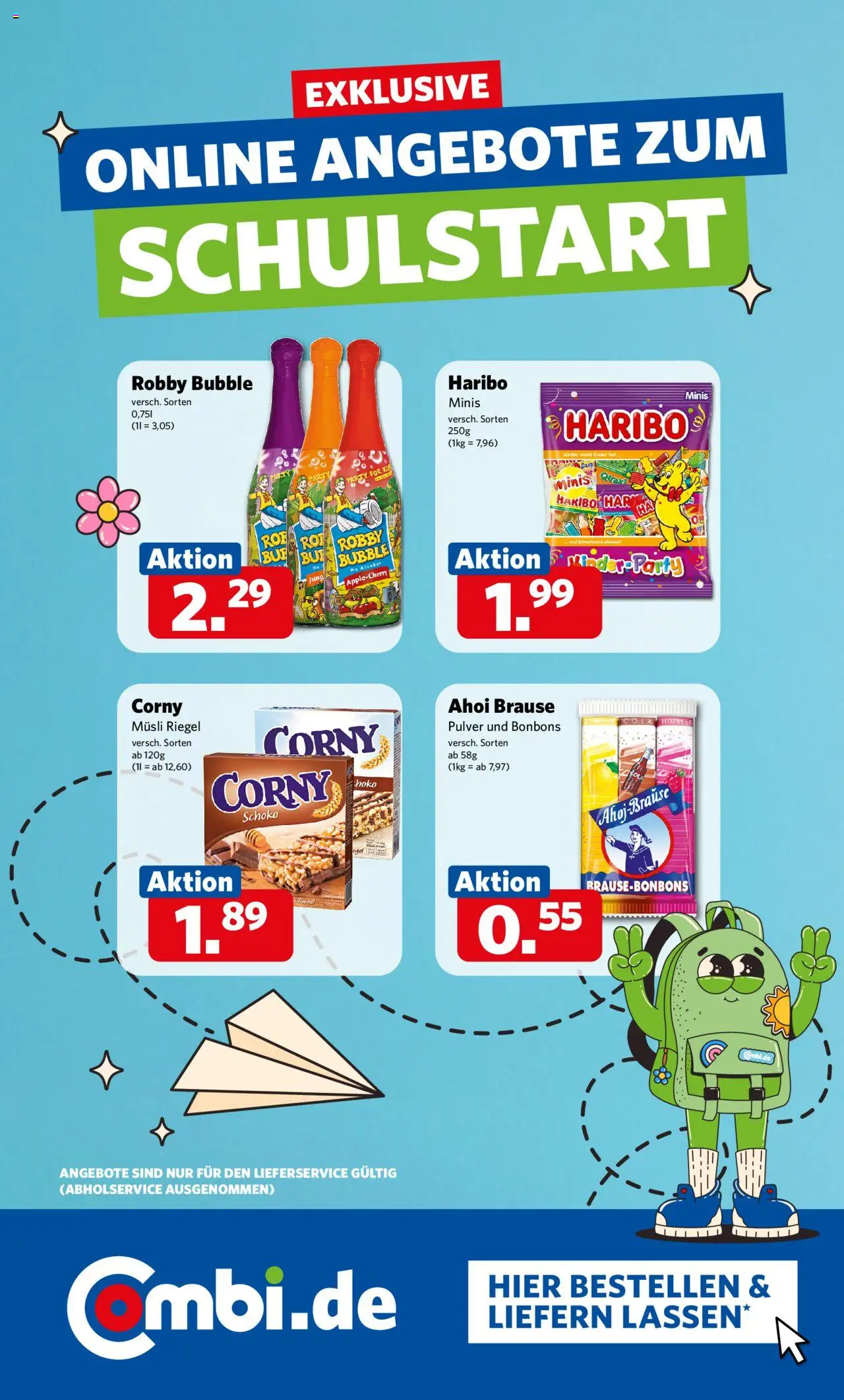 Combi Prospekt 	 - gültig ab dem 11.08.2025 | Seite: 21 | Produkte: Musli, Haribo, Zitrone