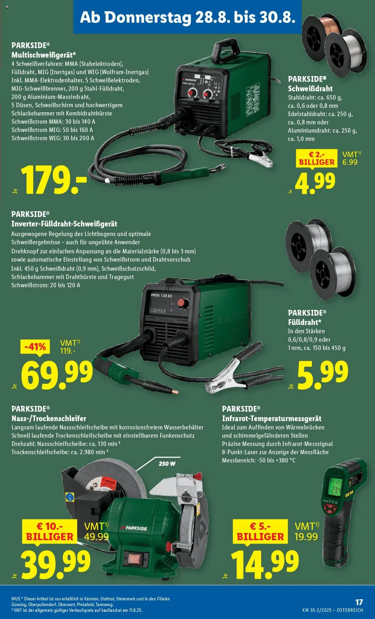Lidl Flugblatt - Oberpullendorf, Güssing, Oberwart gültig ab 28.08.2025 | Seite: 19