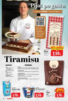 Katalog Sve za kolače Plodine - Pregled kataloga iz trgovine Plodine, vrijedi od 18.03.2026 | Stranica: 4 | Proizvodi: Krema, Šećer, Video, Hladnjak