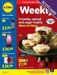 Preview of Lidl - Lidl Weekly Scotland valid from 06.11.2025