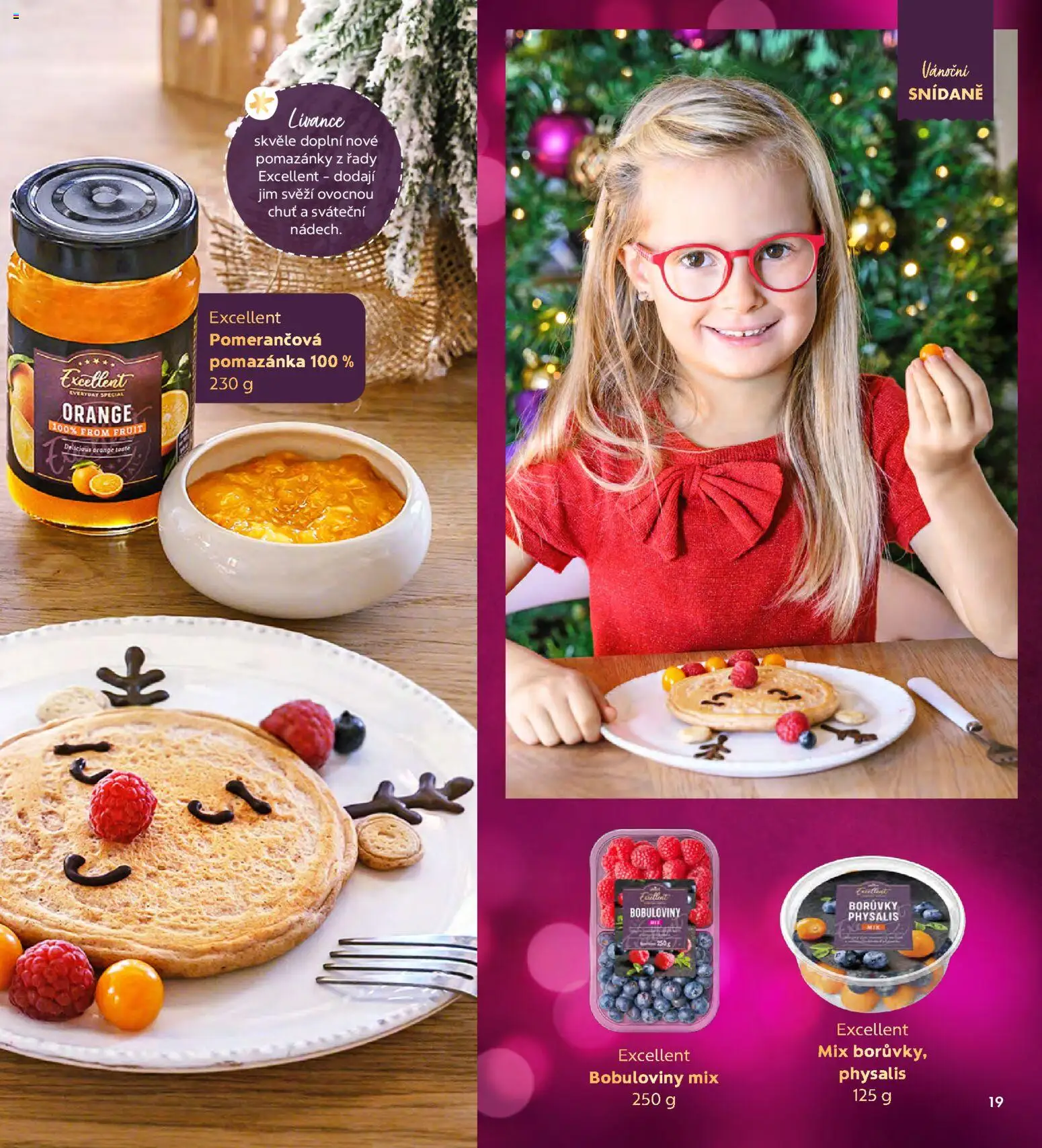 Albert magazín od 01.12.2025 | Strana: 19 | Produkty: Pomazánky, Physalis, Borůvky, Pomazánka