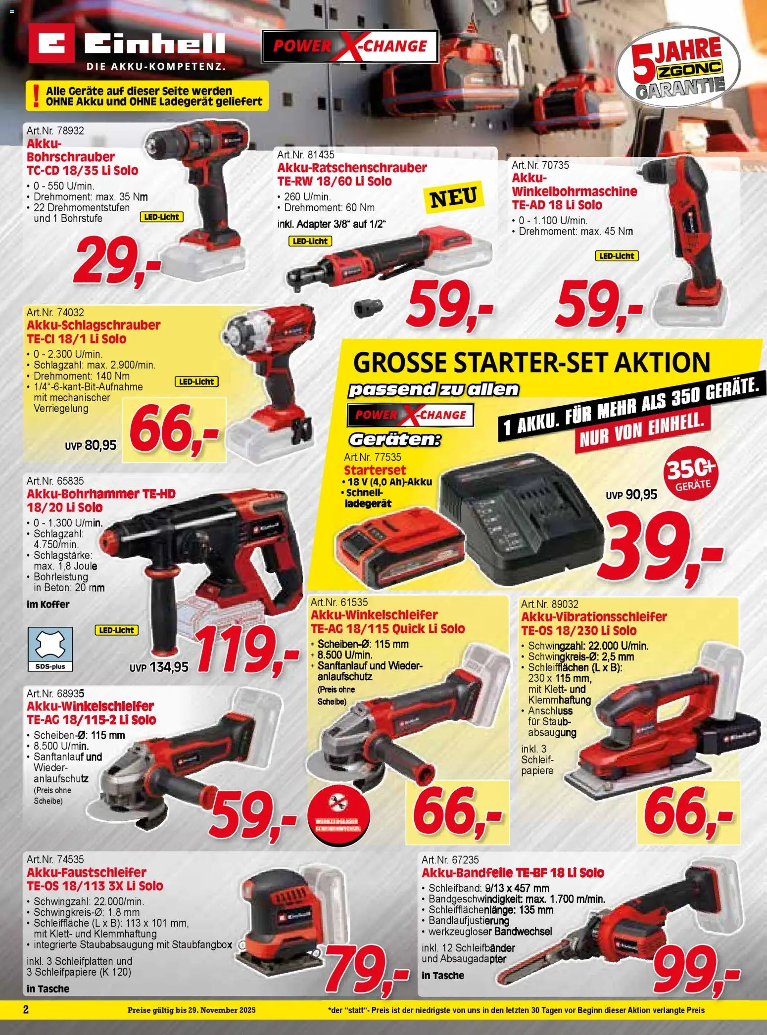 Zgonc - Flugblatt November I 2025 gültig ab 30.10.2025 | Seite: 2 | Produkte: Koffer, Tasche, Adapter