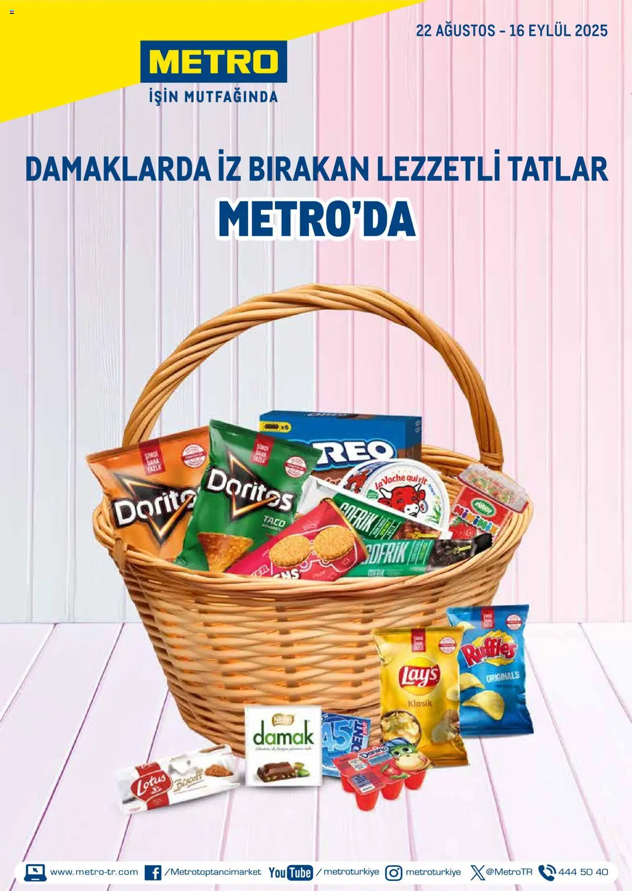 Metro Lezzetli Atıştırmalıklar - 22.08.2025 tarihinden itibaren geçerlidir | Sayfa: 1