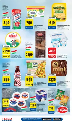 Tesco Hipermarket - Akciós újság  - amely érvényes a következő dátumtól: 19.02.2026 | Oldal: 14 | Termékek: Magnum, Sajt, Joghurt, Szeletelt sajt