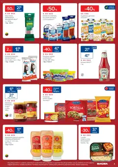 MAXIMA leidinys galioja nuo 28.10.2025 | Puslapis: 3 | Prekių: Konservai, Plombyras, Padažas, Šokoladinis batonėlis