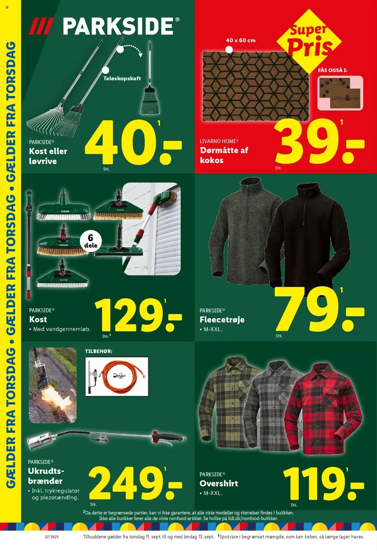 Lidl tilbudsavis – gyldig fra 11.09.2025 | Side: 8 | Produkter: Dørmåtte, Søm