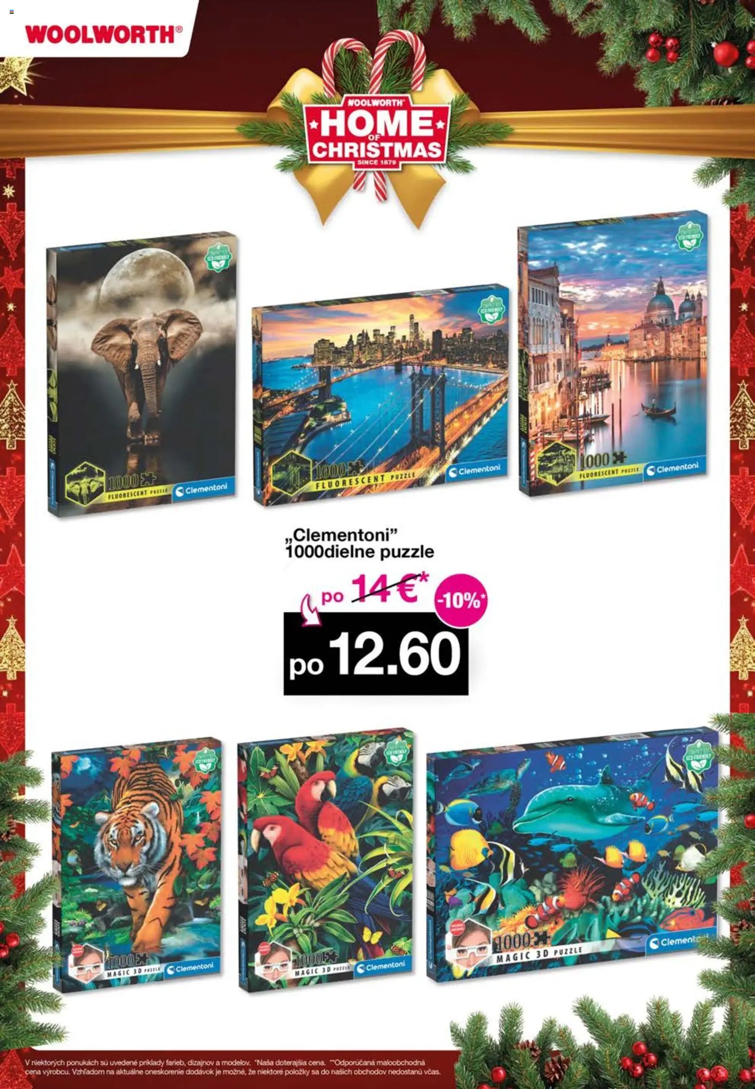 Nové Woolworth akcie – leták je platný od 25.11.2025 | Strana: 98 | Produkty: Puzzle