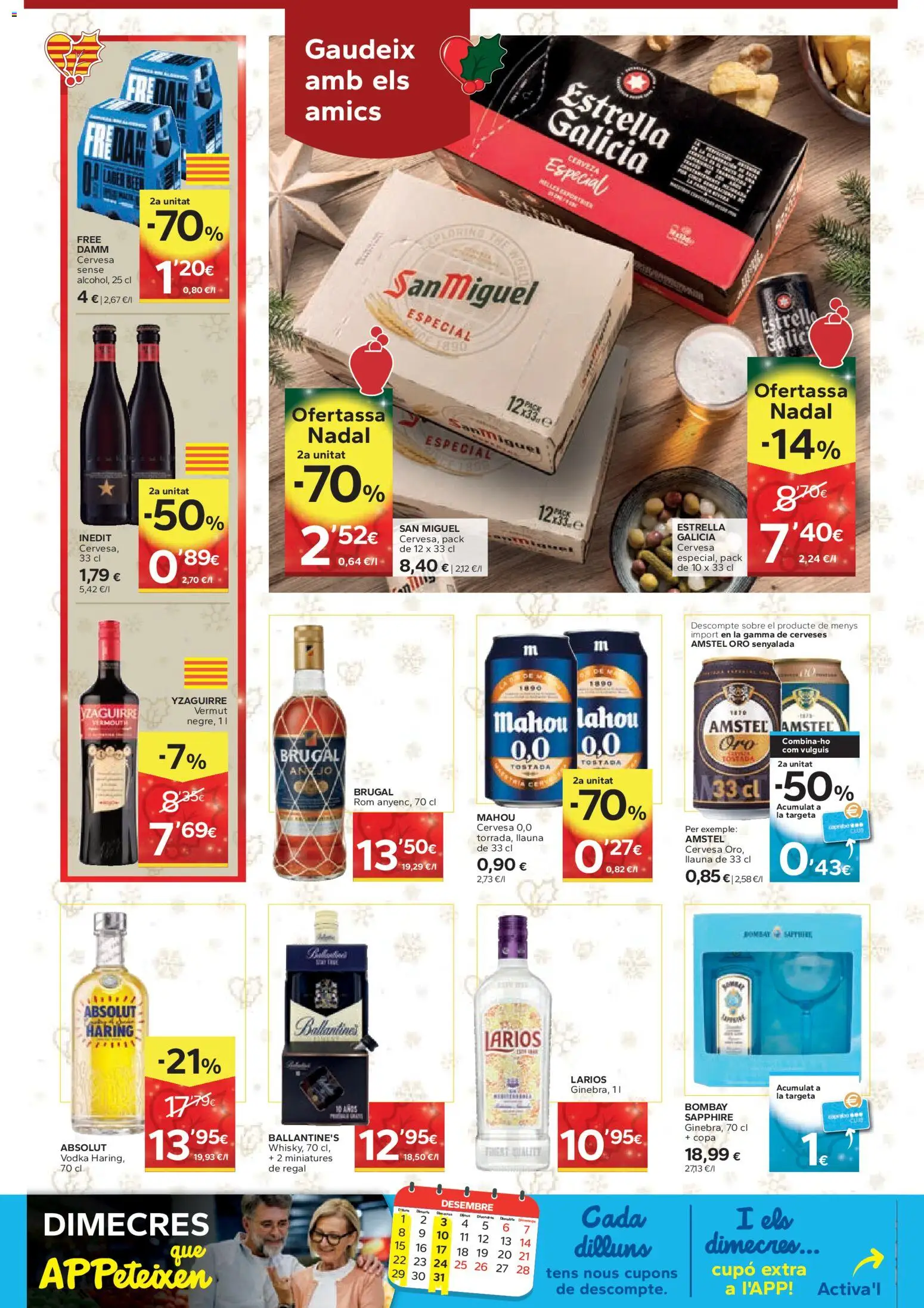 Caprabo Black Friday │ válido desde el 27.11.2025 | Página: 24 | Productos: Cerveza, Vodka, Μαρμελάδα ροδάκινο