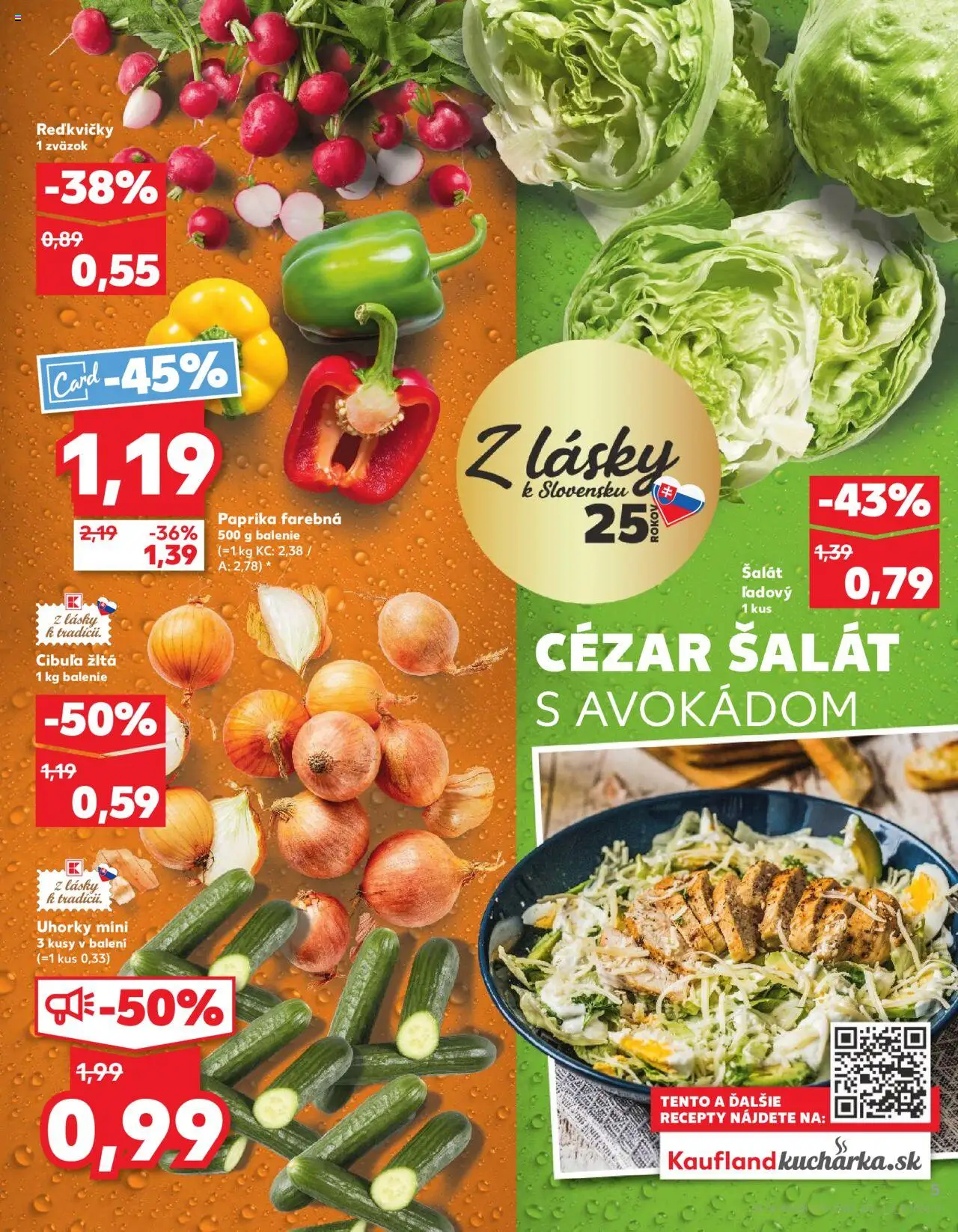 Kaufland SK akciós ujság - amely érvényes a következő dátumtól: 18.09.2025 | Oldal: 5