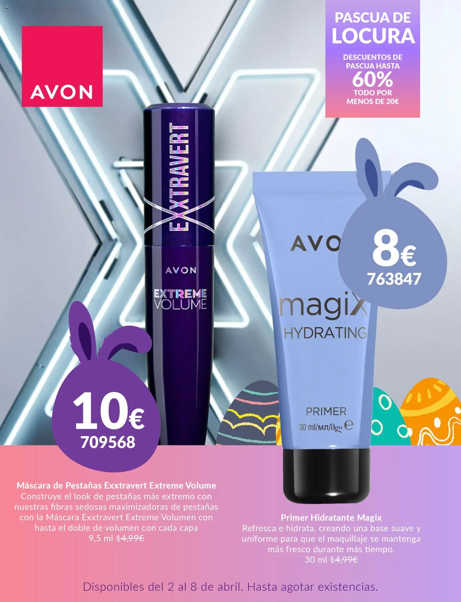 Avon - Pascua de Locura │ válido desde el 02.04.2026 | Página: 6 | Productos: Maquillaje, Máscara, Máscara de pestañas