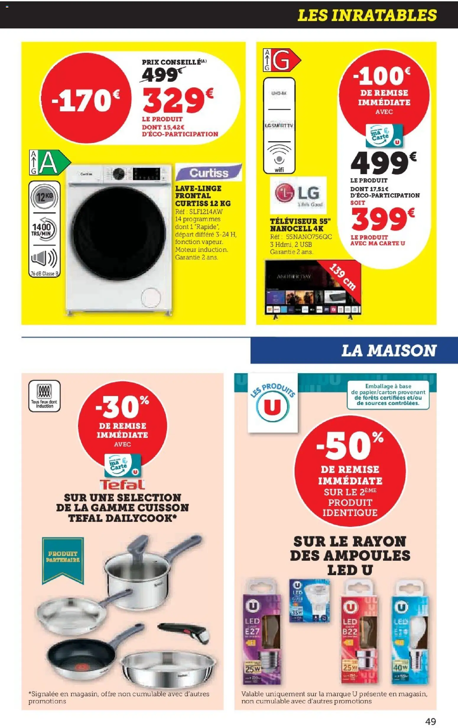 {H1} | Page: 49 | Produits: USB, Base, Televiseur, Tefal
