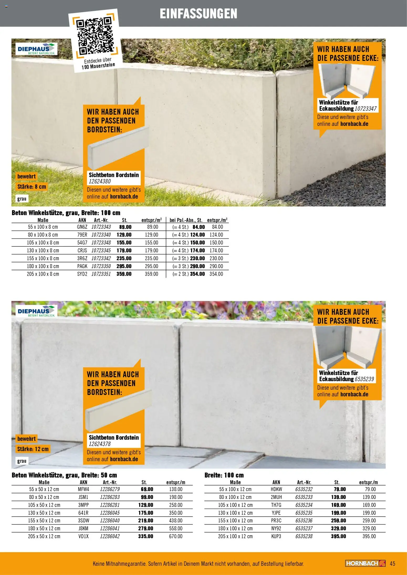Hornbach Garten- & Terrassengestaltung – gültig ab 12.02.2026 | Seite: 45