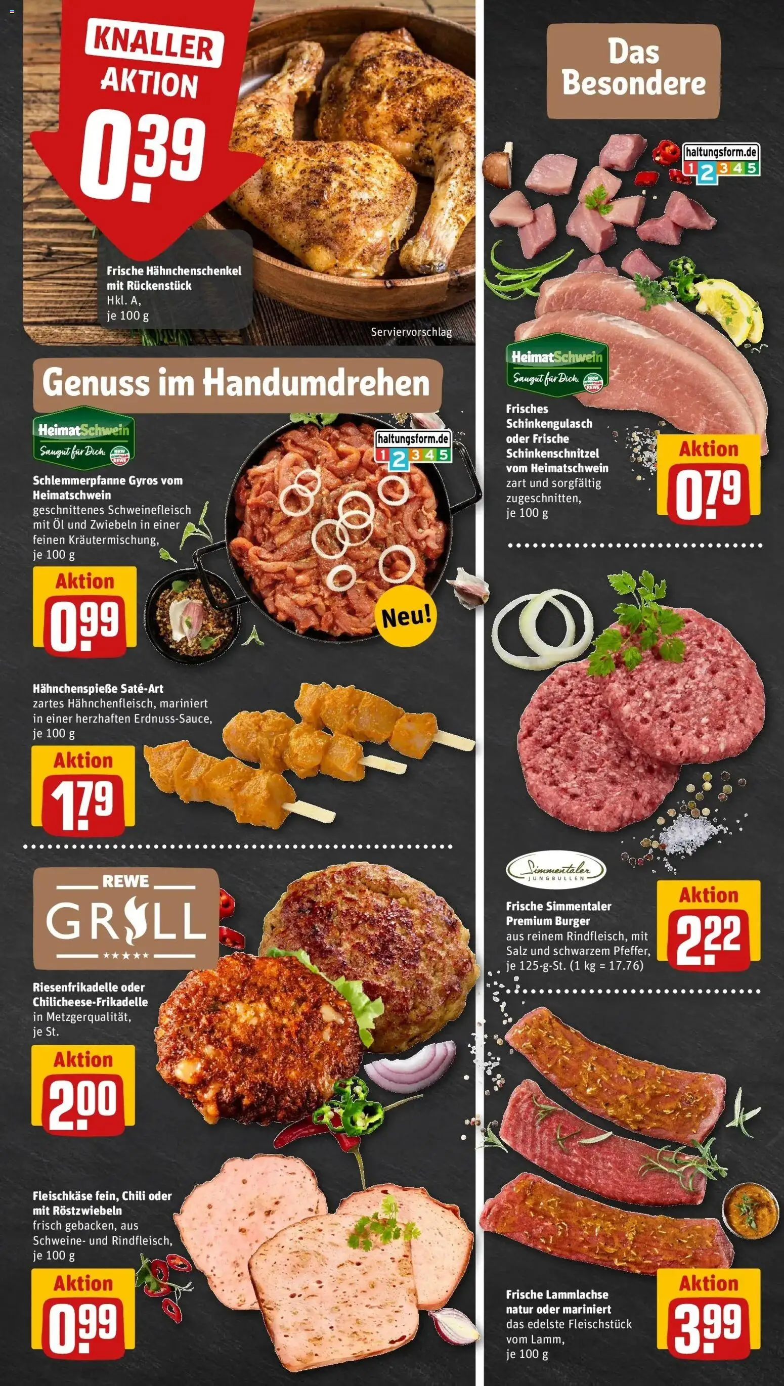 Rewe Prospekt Bochum	 – gültig ab 23.03.2026 | Seite: 7 | Produkte: Zwiebeln, Salz, Chili, Schweinefleisch