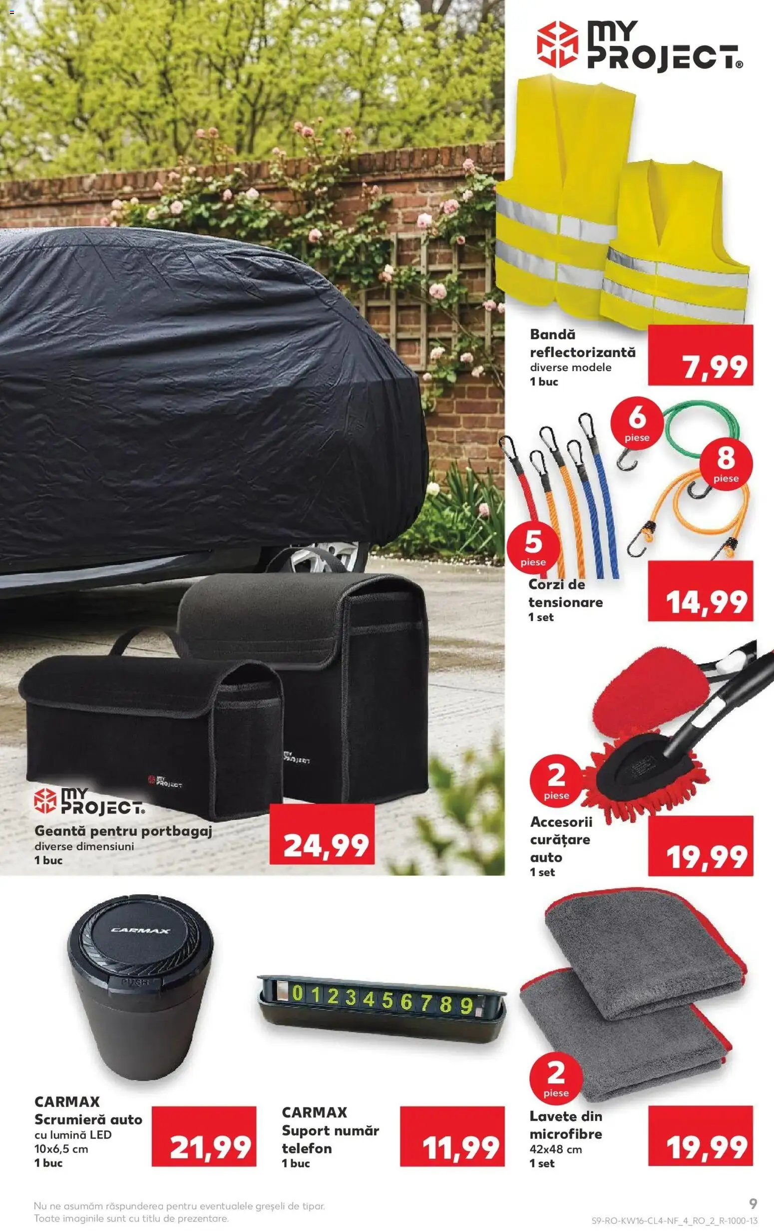 Noul catalog Kaufland – valabil de la 15.04.2026 | Pagină: 9 | Produse: Telefon, Geantă, Babak, Lavete