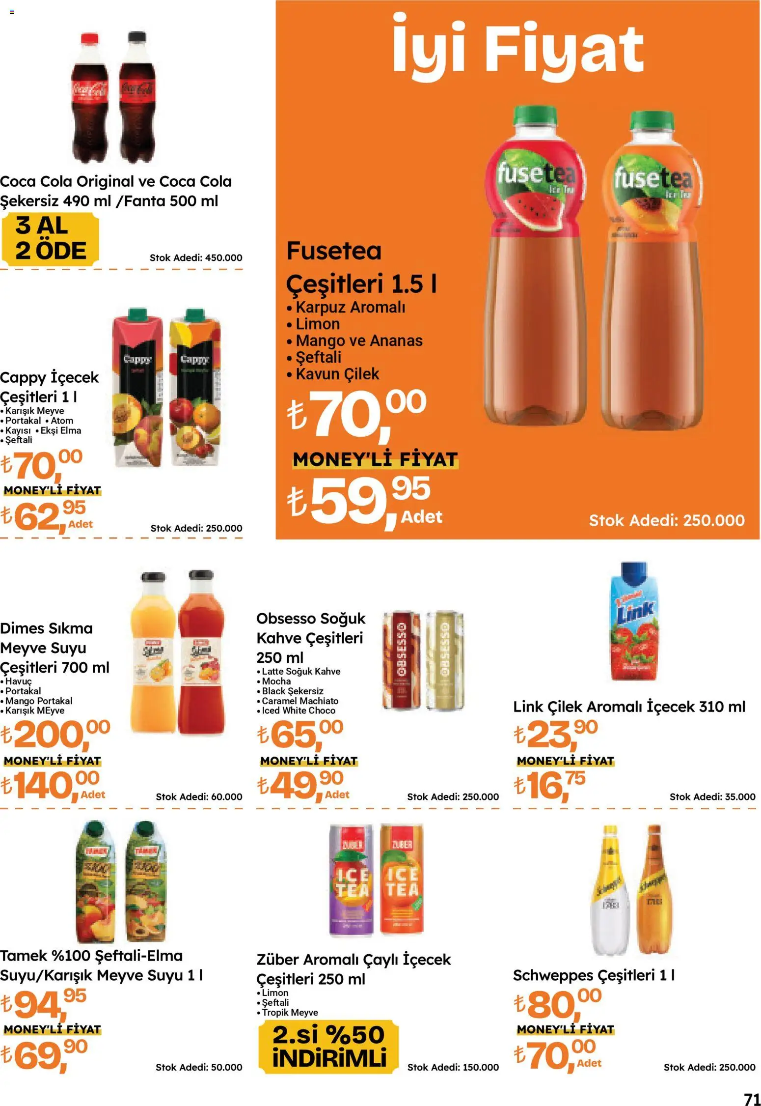 Migros Katalog - Migroskop - 16.04.2026 tarihinden itibaren geçerlidir | Sayfa: 71 | Ürünler: Elma, Meyve, Mango, Şeftali