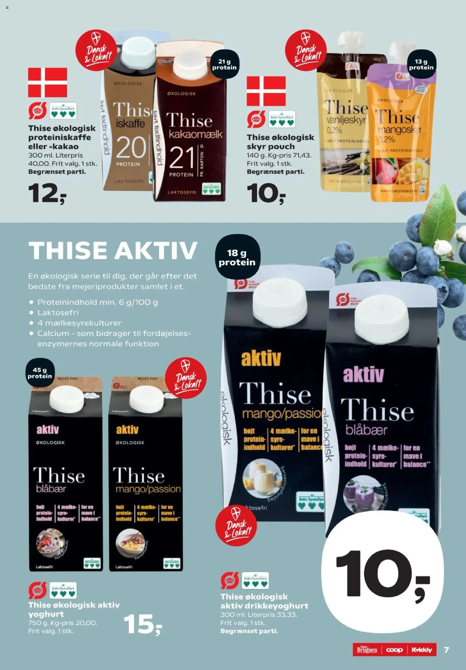 Super Brugsen tilbudsavis – gyldig fra 07.04.2026 | Side: 7 | Produkter: Yoghurt, Kakaomælk, Kakao, Drikkeyoghurt