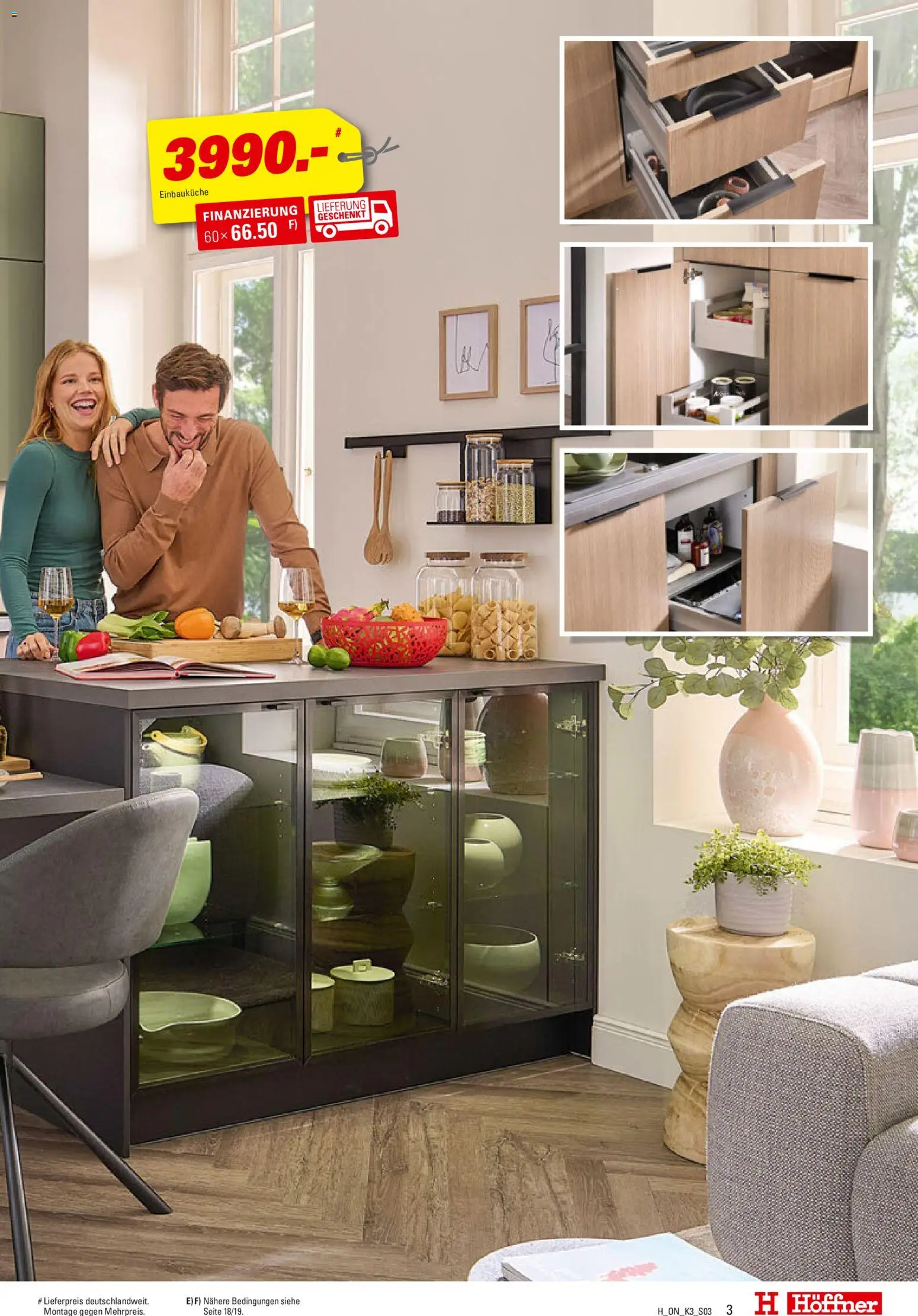 Höffner Küchen Power  – gültig ab 12.11.2025 | Seite: 3 | Produkte: Einbauküche