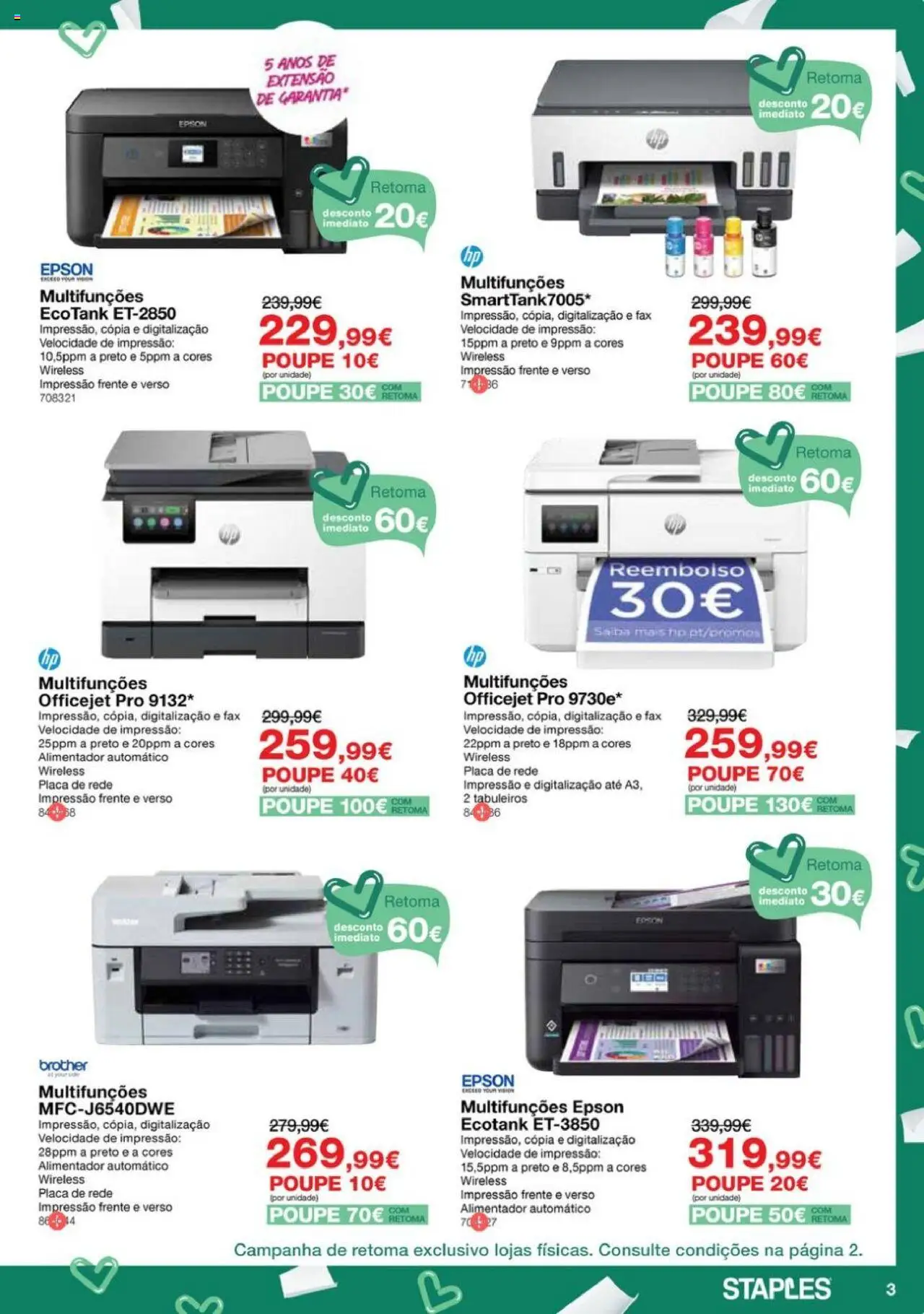 Staples Festa da Impressão e Equipamento │ válido de 09.10.2025 | Página: 3