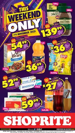 Shoprite specials catalogue – valid from 07.11.2025