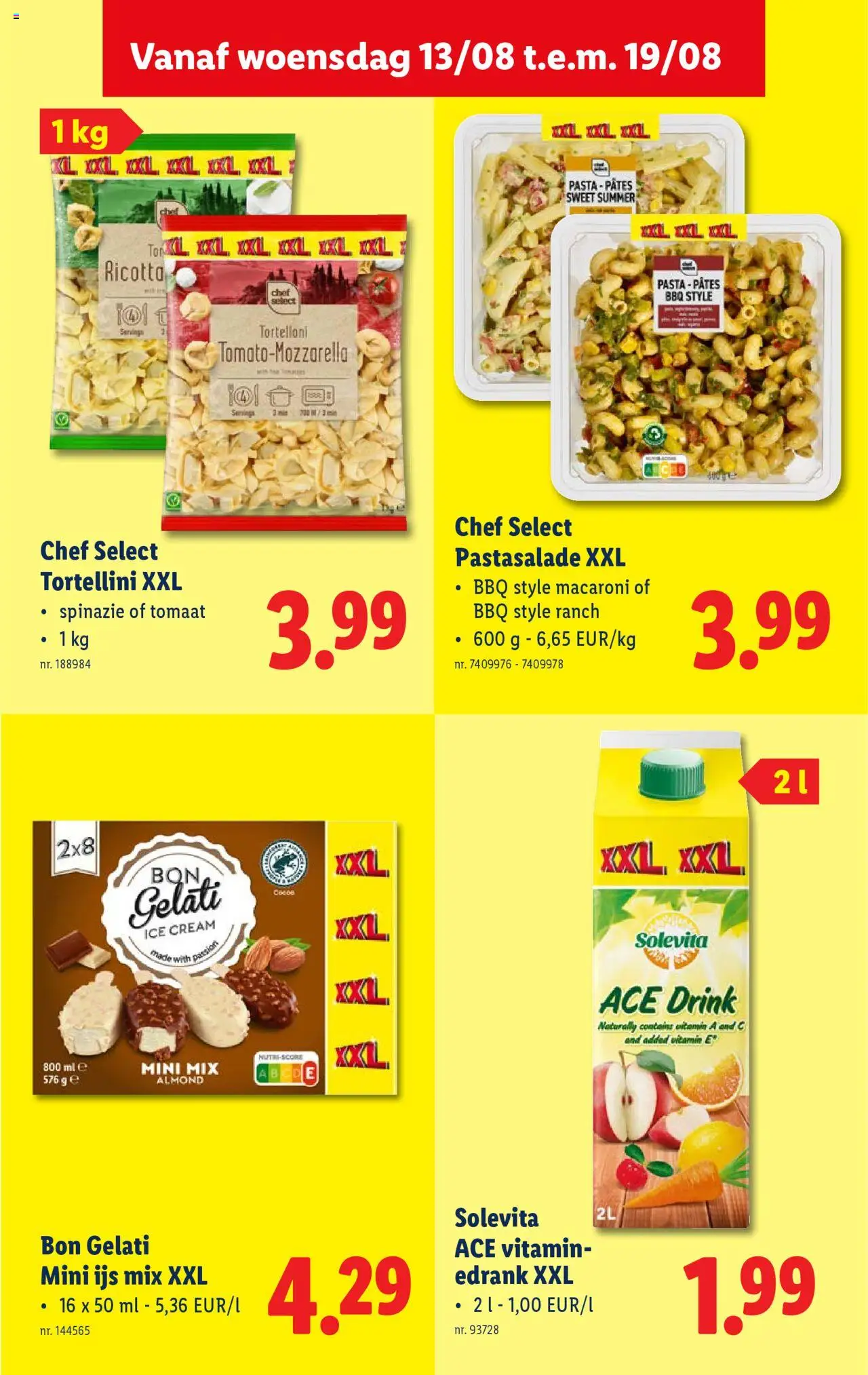  | Pagina: 26 | Producten: Pasta, Ricotta, Spinazie, Tomaat