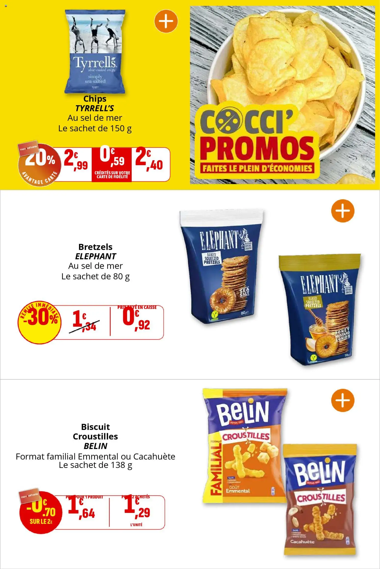 {H1} | Page: 17 | Produits: Cacahuète, Sel, Chips, Bretzels