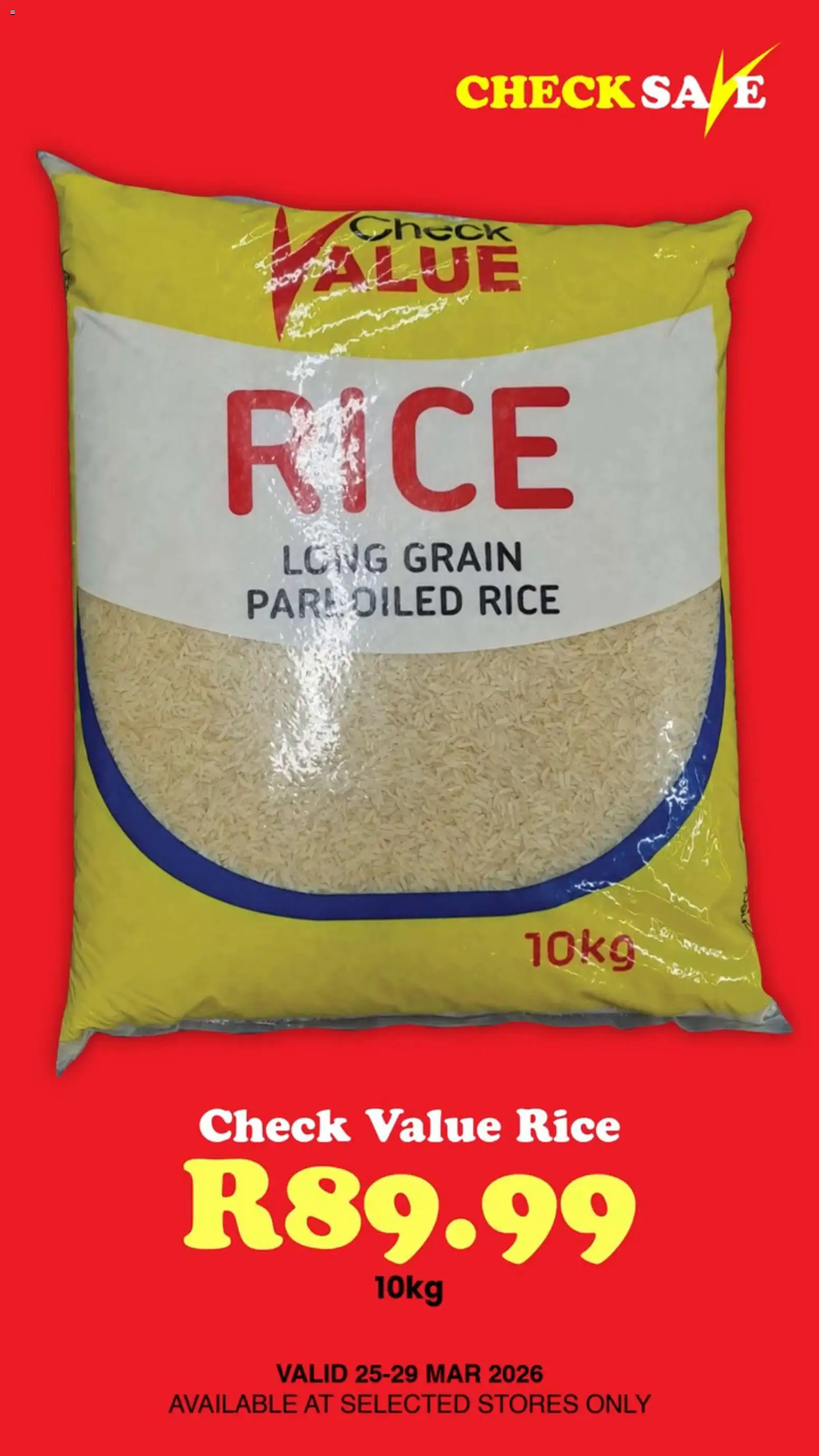 Check Save Specials | 25/03/2026 | How to get a limited discount? Save today! | South Africa