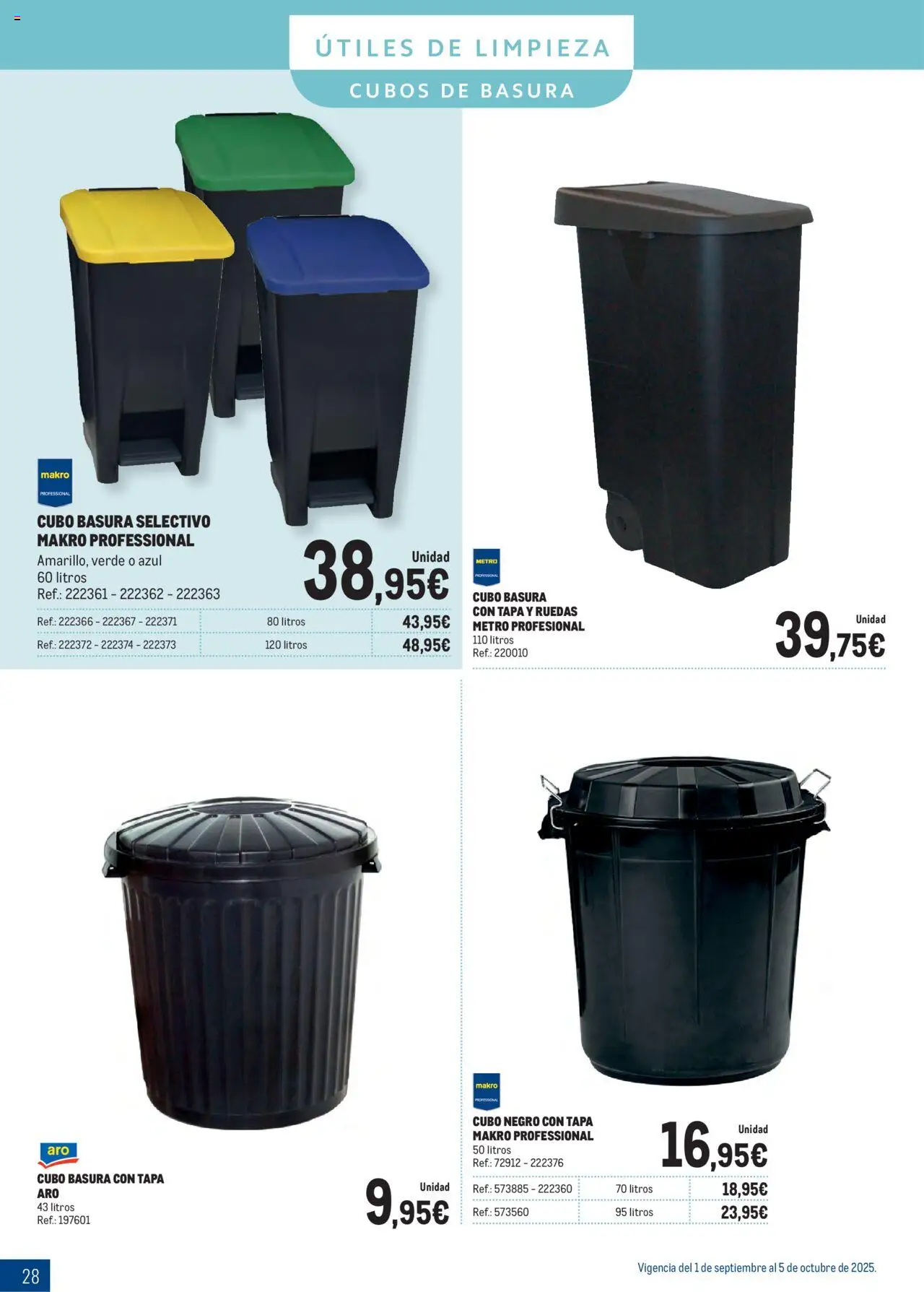 Makro - Especial Limpieza Norte II │ válido desde el 01.09.2025 | Página: 28