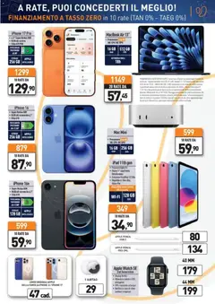 Anteprima del volantino Unieuro - Black Friday valido a partire dal 12.11.2025 | Pagina: 9 | Prodotti: Macbook air, Iphone, Fotocamera, Ipad