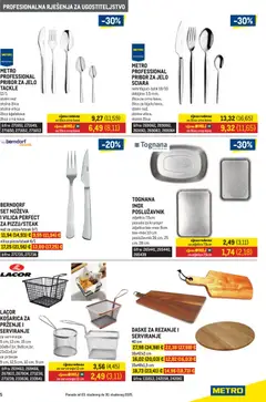 Metro - Gastro - Pregled kataloga iz trgovine Metro, vrijedi od 03.11.2025 | Stranica: 5