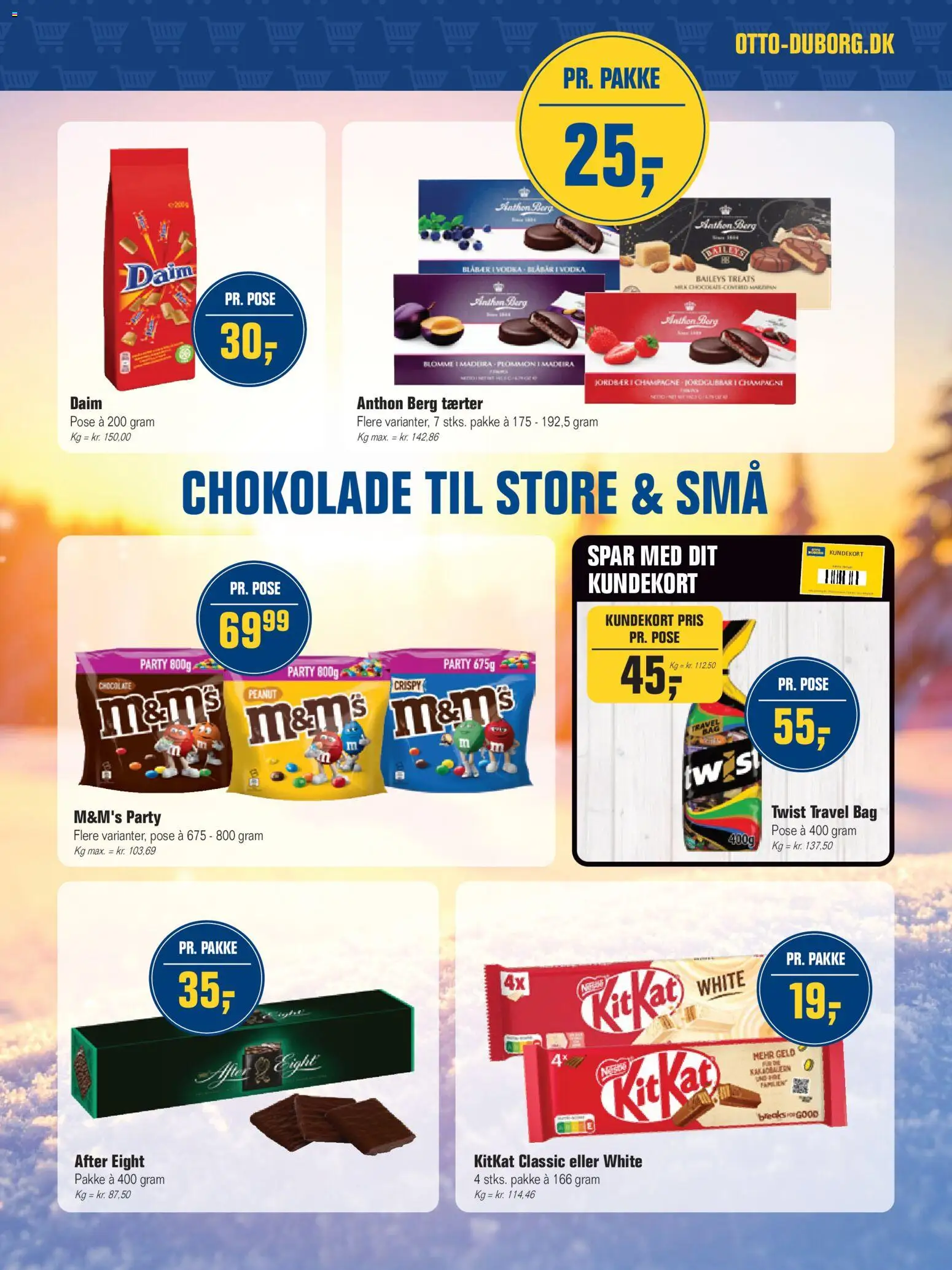Otto Duborg tilbudsavis – gyldig fra 28.01.2026 | Side: 8 | Produkter: Amendoins, Chokolade, Jordbær, Vodka