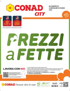 Anteprima del volantino Conad volantino City Lombardia valido a partire dal 20.03.2026