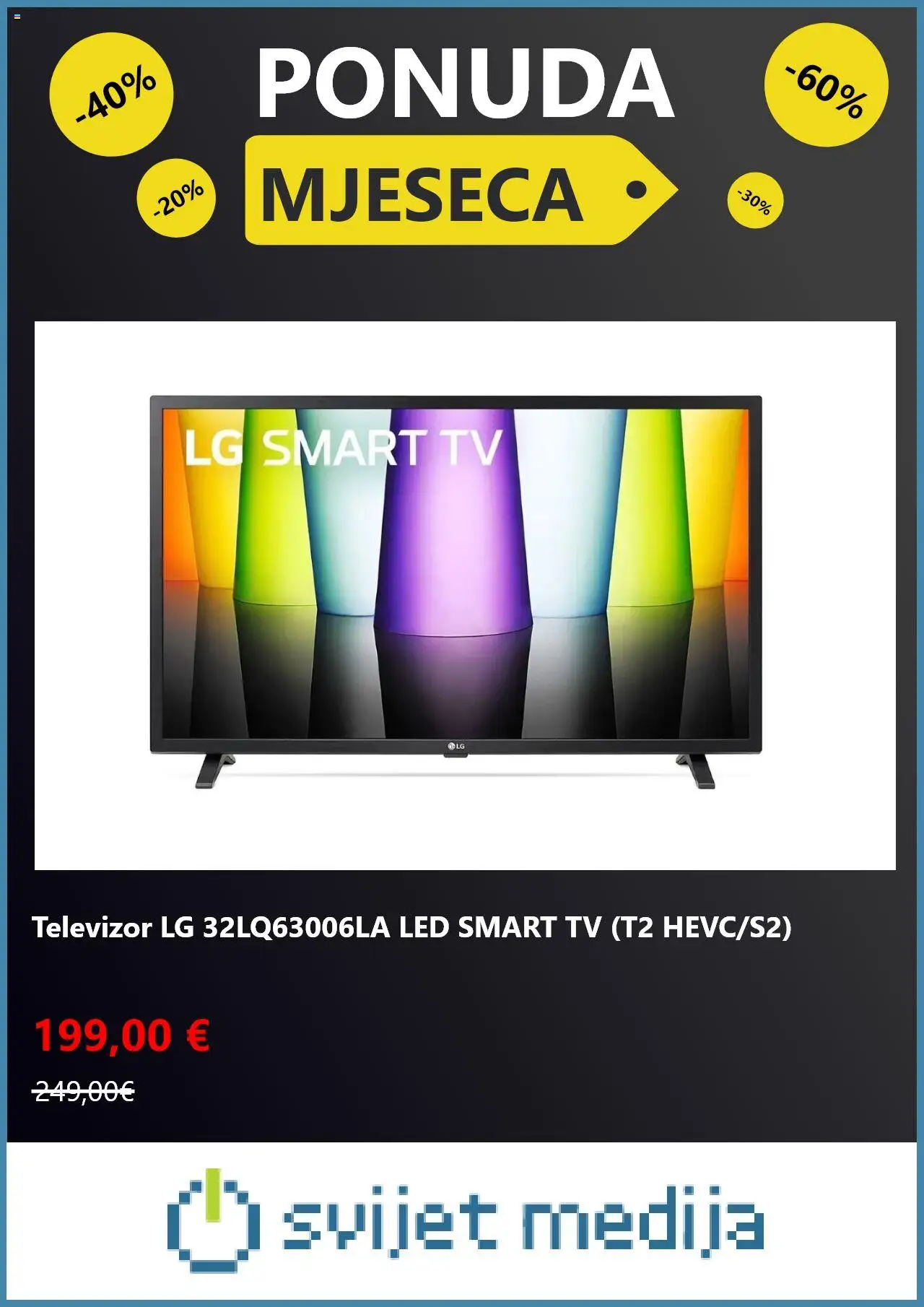 Svijet medija katalog | vrijedi od 03.10.2025 | Stranica: 7 | Proizvodi: Smart TV, Tv, Televizor